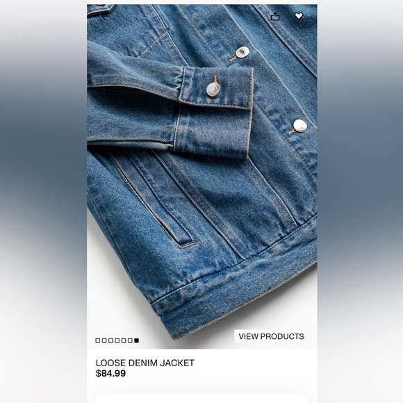 H&M JEANS JACKET - Picture 9 of 10